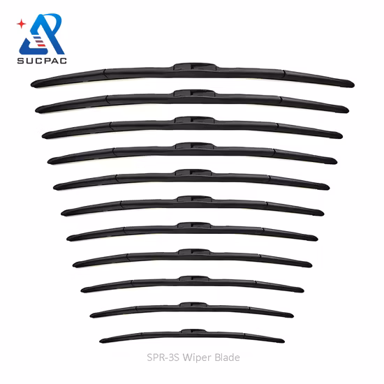 Hybrid Silicone Wiper Blade Wholesale Sucpac Guangzhou Brand Windshield Wiper